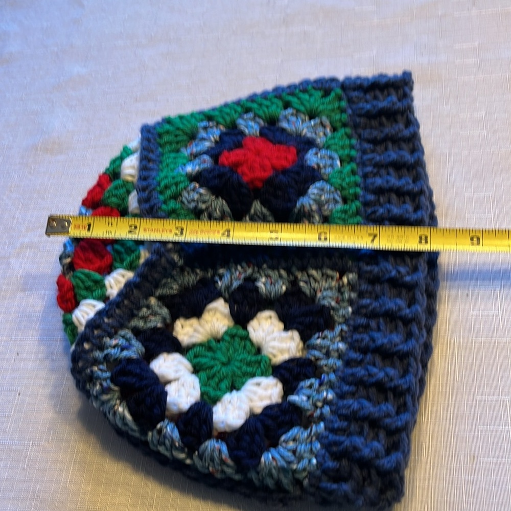 New Crochet Granny Squares Beanie Hat - Picture 5 of 5